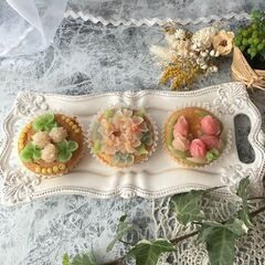 春爛漫なカップケーキを仕上げましょう♡