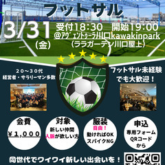 第１回異業種交流会　フットサル