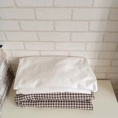 無印良品 レースカーテン２枚　透けにくい防炎　丈１３３ｃｍ　オフ白の画像