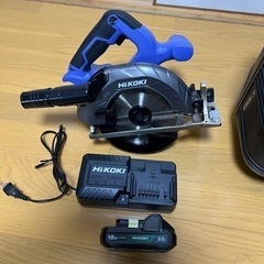 HiKOKI(ハイコーキ)  18V コードレス丸のこ(バッテリー・充電器・ ケース付) 165mm FC1806DA(BG)の画像