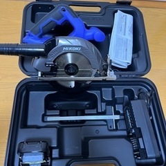 HiKOKI(ハイコーキ)  18V コードレス丸のこ(バッテリー・充電器・ ケース付) 165mm FC1806DA(BG)の画像