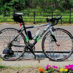 ロードバイク チネリ cinelli 🇮🇹 105 付属多数あり