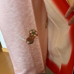 着物　未使用品　袷仕立てのお着物　しつけ付きの画像