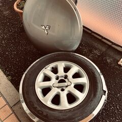 商談中　パジェロ　スペアタイヤセット
