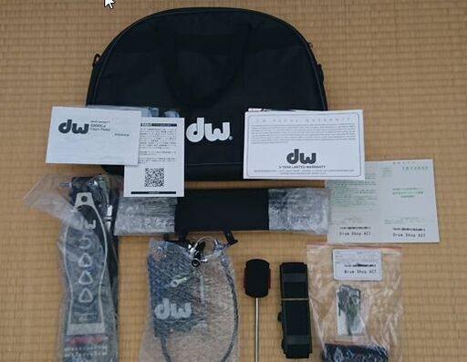 DW DW-5000 CJ Cajon Pedal カホン ペダル ディーダブリュー５０００シリーズ カフォンペダル 新品購入後未使用2023年3月20日購入 キャリングケース、５年間保証付き