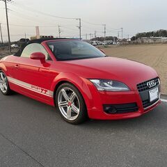 アウディ　ＴＴロードスター車検5年９月電動オープンｏｋナビＴＶ美しい
