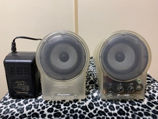 PIONEER　パイオニア　パワードスピーカーシステム　MPC-PS30(スケルトン)