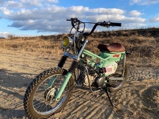 オフロード カブ　150cc 速い　フルカスタム