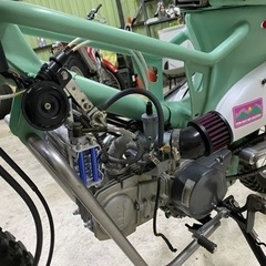 オフロード カブ　150cc 速い　フルカスタムの画像