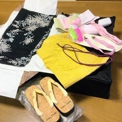 【譲渡済】浴衣　帯　着付けセット【4/15まで】