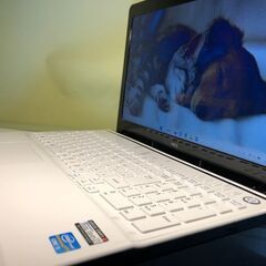 💗Ａランク美品！爆速新品SSD240GB交換済・高速i5第3世代Webカメラ・Win11・Win10選択可能！Office2021・メモリ8GB💗人気のエクストラホワイト/15.6ｲﾝﾁ/無線ＬＡＮ/ＤＶＤ・ＣＤ再生ソフト付　No.2303028の画像