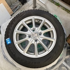 軽自動車　スタッドレスタイヤ　155/65R14 ホイール付き　4本