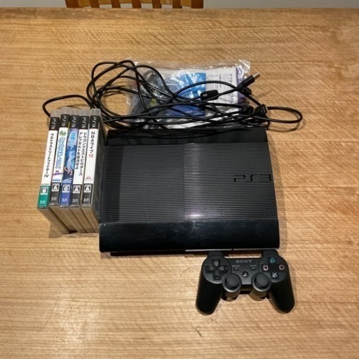 PS3(CECH-4300C 500GB)本体＋ソフト5本