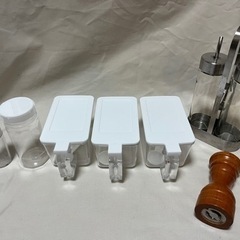 新生活にピッタリ！　調味料収納セット