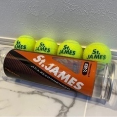 中古テニスボール 4×15本 計60球 st.jamesの画像
