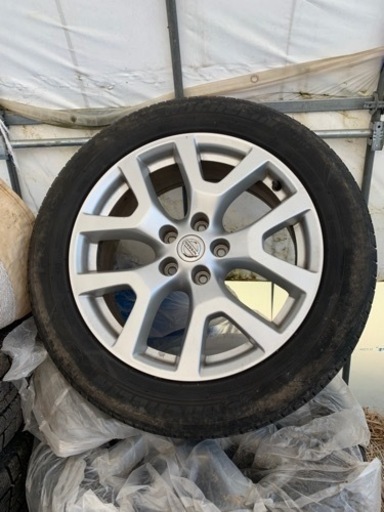 225/55R18タイヤ ホイール付4本セット