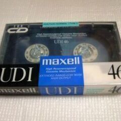 カセットテープ　ｍａｘｅｌｌ　ＵＤＩ　４６