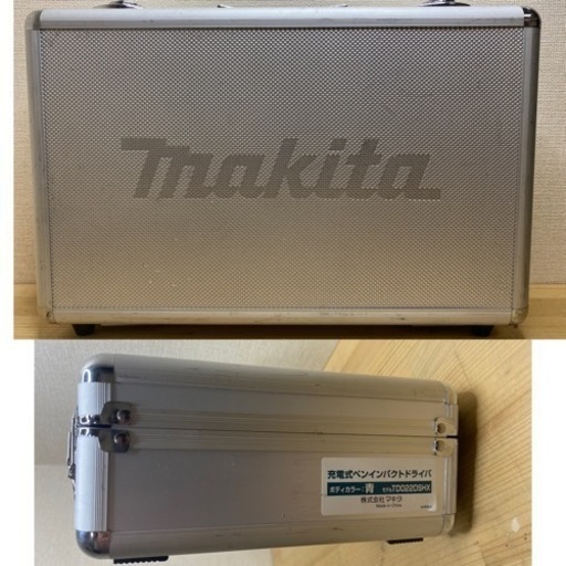 中古 マキタ　TD022D 充電式ペンインパクト　カスタム　セット
