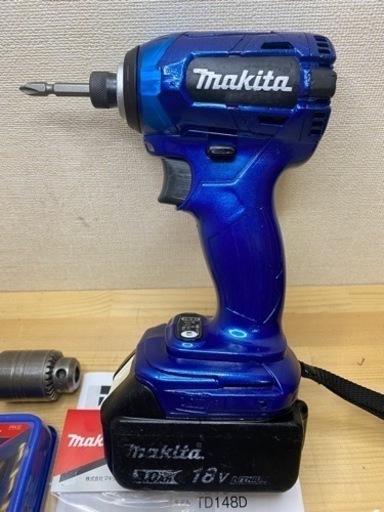 中古 マキタ　TD148D 18V インパクトドライバ　カスタム