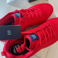 新品✨GAP スニーカー　GPU12205 赤　27cm