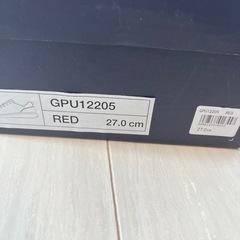 新品✨GAP スニーカー　GPU12205 赤　27cmの画像