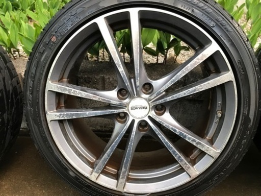 取引中。一旦締めます。値下げします！PASSAGE18インチ4本セット