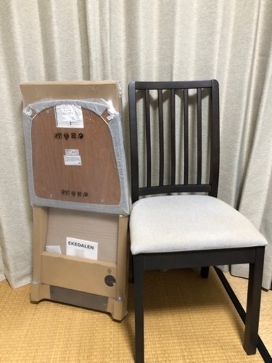 【取引成立済】IKEA ダイニングチェア2脚