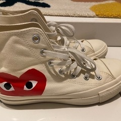 converse コムデギャルソンの画像