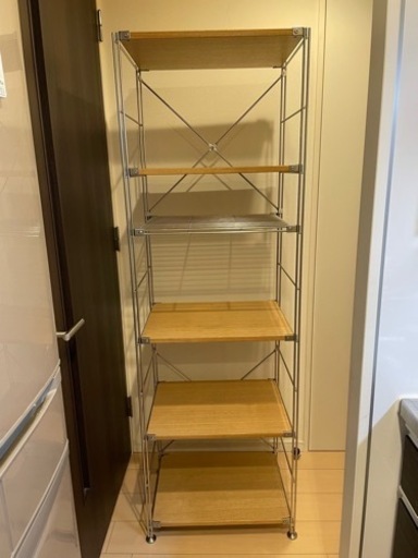 無印良品　ステンレスユニットシェルフ