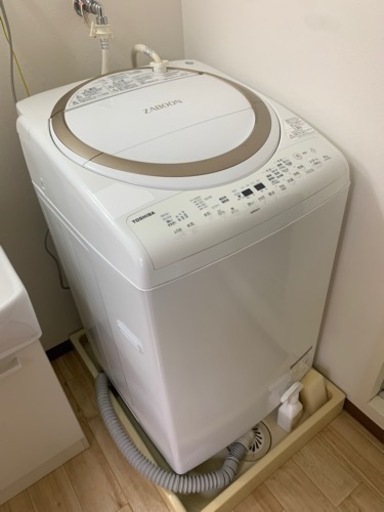 2万から値下げ ZABOON AW-8V8(W)8kg 洗濯乾燥 2020年製 洗濯機