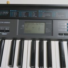 【お届け可】【取引可能です】 カシオ キーボード 61鍵盤 CTK-2550の画像