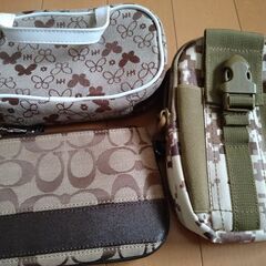 ポーチ、バッグセット計４点