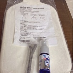 シリコン製水枕　ＳＩＬＩＣＯＮＥ　ＷＡＴＥＲ　ＰＩＬＬＯＷ　白　...