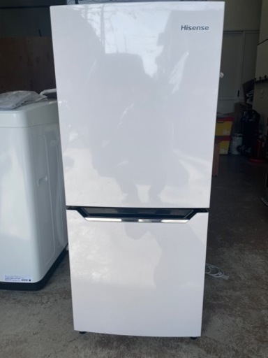 【商談中】2019年製☆Hisense  冷蔵庫（白）　HR-D1302