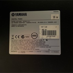 YAMAHA 電子ピアノ(YDP-140) (分解可能で車で運べます)の画像