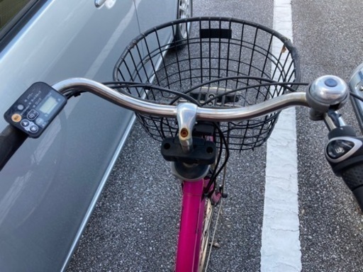 チャイルドシート付き電動自転車