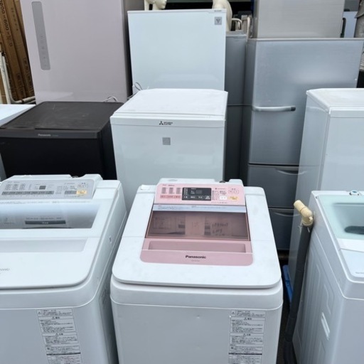 大型もあるよ！格安洗濯機！