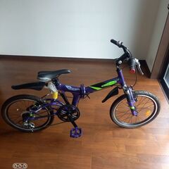 【美品】限定生産品　エヴァンゲリオン折り畳み自転車