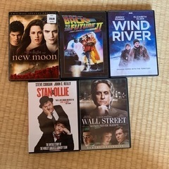 リージョン1DVD 5本セット差し上げます