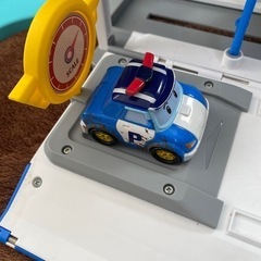 ミニカー遊び　洗車施設の画像