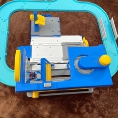 ミニカー遊び　洗車施設の画像