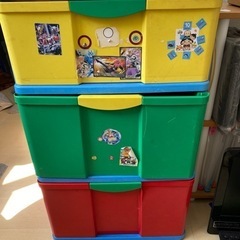 おもちゃ収納ケースの画像