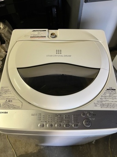 1-464 東芝電気洗濯機 AW-5W6 2019年製