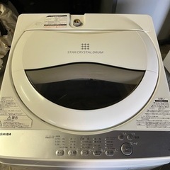1-464 東芝電気洗濯機 AW-5W6 2019年製の画像