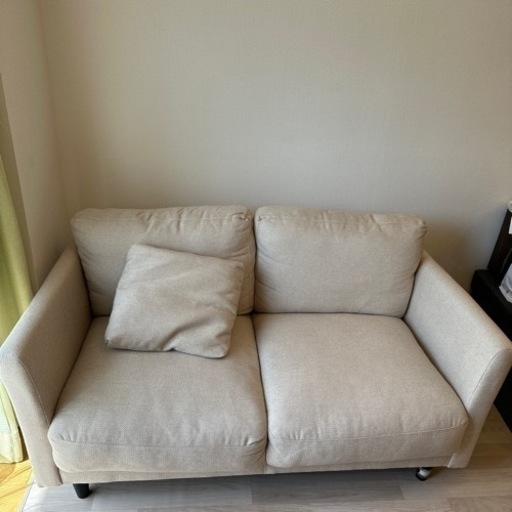 【ニトリ】2人用ソファ ローエン2 クッション付