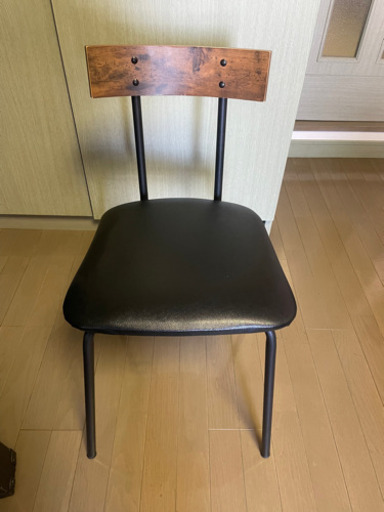 【美品】ニトリ ダイニングチェア インダストリアル