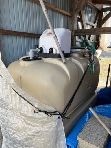 雨水タンクなどに