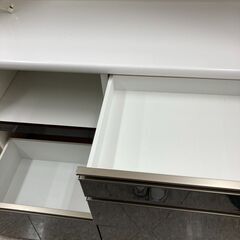 ?クラフトコガ?2面食器棚⭐中身が見えにくいので気にせずに収納！！⭐4125