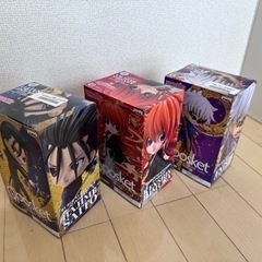 るろうに剣心フィギュア3体の画像
