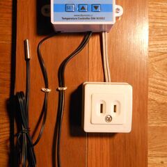 サーモスタット　AC 110V　温度コントローラー　LEDディス...